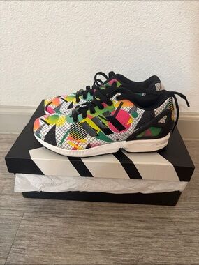 Adidas ZX Flux Torsion Womens Size 6.5 Multicolor  Running Athletic Shoes NWOT